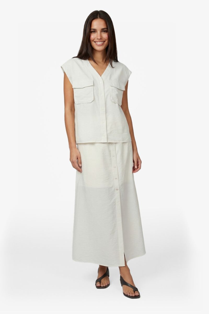 G-maxx Ondine Skirt Sand | Zomercollectie G-maxx